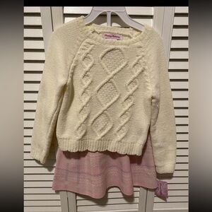 NWT Tommy Bahama 4T sweater and skirt set